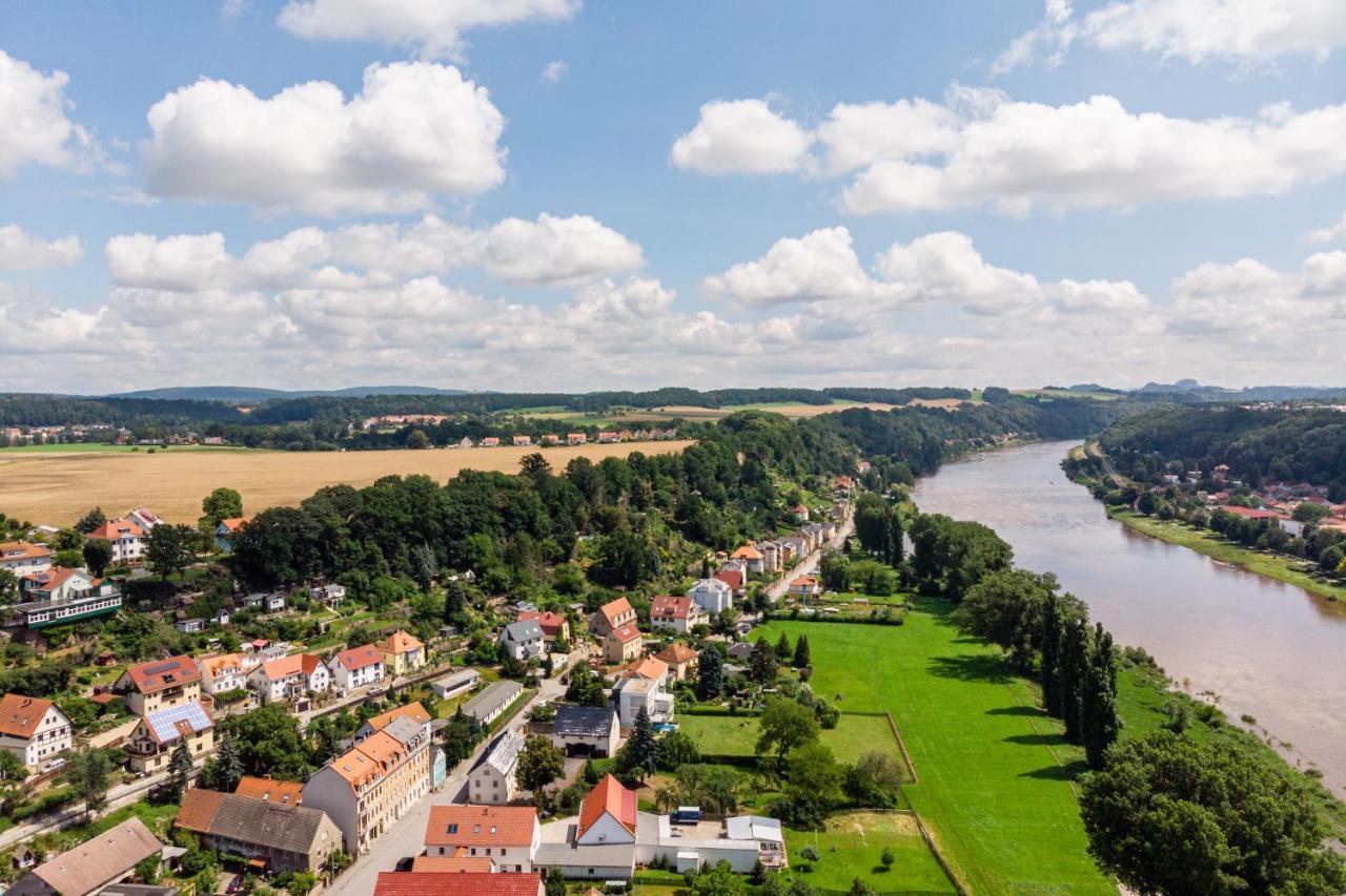 Elbpension & Ferienwohnung Saechsische Schweiz Пирна Экстерьер фото